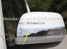 Car rear side mirror sill trim rearview mirror protector trim for Toyota Prado 2010 2014  2015 2016 2017 abs chrome 2pcs per set 2024 - buy cheap