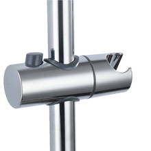 Suporte deslizante de cabeça de chuveiro abs galvanizado, 22 24 25mm, suporte de rack de elevação ajustável, barra de escorregamento, acessórios de torneira de banheiro 2024 - compre barato