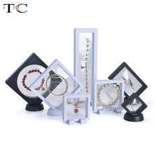 Transparent Jewelry Display Holder Acrylic Suspended Display Stand Rack for Ring Necklace Watch Diamond Case Gemstone Display 2024 - buy cheap