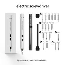 Electric Power Screwdriver Cordless Magnetic Screw Driver Precision Hand Screwdriver Bit Set For Laptop PC Cellphone Repair Tool 2024 - buy cheap