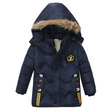 Boys Jackets Autumn Winter Jackets For Kids Coats Children Warm Plus velvet Thick Coats Boys Toddler Outerwear For- 5 Celsius 2024 - buy cheap