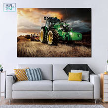 Hd Print Modern Canvas Painting Machine Tractor Farming Harvest Landscape Wall Art Decor Poster Home Decoration Picture No Frame 2024 - buy cheap