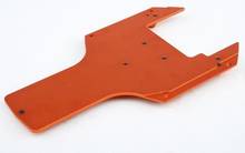 CNC machined all metal rear chassis guard for ROVAN KM HPI BAJA 5B 5T 5SC 2024 - buy cheap