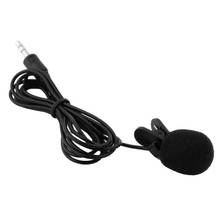 Clip de solapa con cable de 3,5mm, micrófono omnidireccional, Lavalier, para altavoz 2024 - compra barato