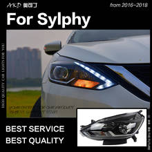 AKD Car Styling for Nissan Sylphy Headlights 2016 New Sentra LED Headlight DRL Hid Option Head Lamp Angel Eye Beam Accessories 2024 - buy cheap
