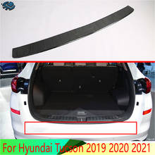 For Hyundai Tucson 2015-2020 Stainless steel rear bumper protection window sill outside trunks decorative plate pedal 2024 - buy cheap