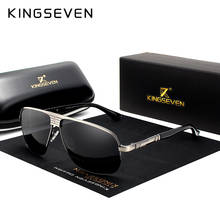 KINGSEVEN New Retro Unisex Aluminum Magnesium Mens Sunglasses Polarized Vintage Eyewear Accessories Sun Glasses For Men N706 2024 - buy cheap