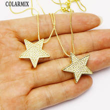 Colgante de estrella de 8 hebras para mujer, collar, accesorios de joyería, dijes de estrellas, collar para mujer, nuevo diseño 8203 2024 - compra barato