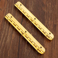 2Pcs 100*9mm Cabinet Drawer Door Hinges Furniture Fittings Antique Jewelry Wood Boxes Decorative Hinges Furniture Hardware 2024 - buy cheap
