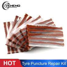 Car Truck Tubeless Tire Seal Strip Plug Tyre Puncture Cold Repair Kit 100x6MM 2024 - buy cheap