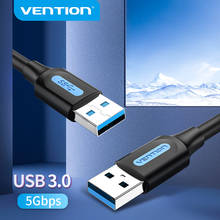 Vention USB 3,0 Удлинительный кабель Тип A кабель «Папа-папа» 3,0 2,0 УДЛИНИТЕЛЬ шнур для жесткого диска TV Box Ноутбук USB к USB кабелю 2024 - купить недорого