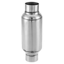 2.5 Inch Inlet Universal Resonator/Performance Muffler Stainless Steel 11.5 Inch 2024 - buy cheap