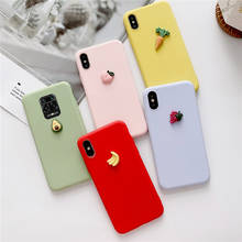 3D fruit Silicone Phone Case For OPPO Realme 3 5 X2 Pro XT X Lite Reno 2 Z Ace 10X Zoom A9 A5 2020 F9 R17 R15 Pro K1 2024 - купить недорого