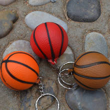 Chaveiro de basquete com 3 estilos, chaveiro de joias de basquete com formato de anel para presente 2024 - compre barato
