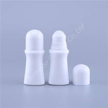 Promoção 24/lote rolo de plástico de 50ml em garrafa, rolo de desodorante pp em recipiente 2024 - compre barato