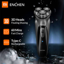 Xiaomi Enchen Blackstone 3D Electric Shaver Razor for Men Beard Hair Trimmer USB Type-C Rechargeable One Blade Shaving Machine 2024 - купить недорого