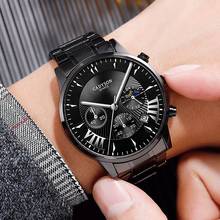 Men Watches Luxury Famous Brand Men Stainless Steel Date Calendar Watch Men Business Sports Quartz Watch Relogio Masculino Clock 2024 - buy cheap