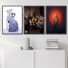 Nuevo Álbum de Música Young Thug Rap Hip Hop, póster de estrellas e impresiones en lienzo, pintura al óleo, imágenes artísticas de pared para decoración del hogar y sala de estar 2024 - compra barato