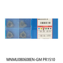 10pcs/box 100% Original WNMU080608 EN WNMU080608EN-GM PR1510 Carbide Inserts processing Cast Iron WNMG 080608 CNC Cutting 2024 - buy cheap