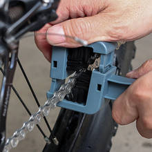 Портативный очиститель велосипедной цепи, щетки для мойки, скребок, набор для очистки горного велосипеда, аксессуар для улицы 2024 - купить недорого