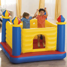 Removable Kids Square Trampoline Family Toys Inflatable Small Bouncing Bed Household Jumping Bounce Bed 2024 - buy cheap