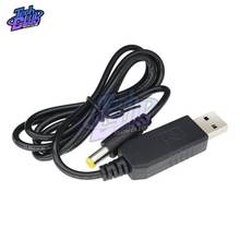 Usb para dc cabo de alimentação usb para 5.5x2.1mm dc plug jack 5v a 9v 12v DC-DC step up impulsionador conversor de energia inversor cabo 2024 - compre barato