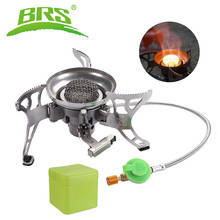BRS Gas Stove Cooking Cooker Burner Portable Collapsible Windproof Camping Stove Lightweight Stove 430g BRS-15 2024 - buy cheap