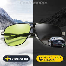 Unisex Aluminum Magnesium HD Photochromic Polarized Sunglasses Men Yellow Day Night Driving Male Oculos Anti-glare Eyewear Gafas 2024 - buy cheap