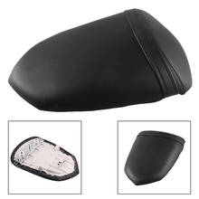 Black Motorcycle Rear Passenger Pillion Cushion Seat Cover PU Leather Soft Seats For Kawasaki Ninja ZX250R 2008-2010 2011 2012 2024 - buy cheap