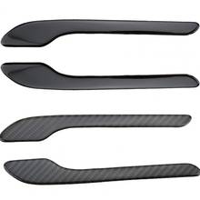 4Pcs Professional Anti-Scratch Exterior Carbon Fiber Door Handle Stickers for Tesla Model 3 Car Accessories Supplies Products 2024 - buy cheap