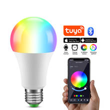 Bluetooth App Control RGB LED Bulb Lamp Smart IR Remote Control RGBW Light Bulb Indoor Home Decoration Lamp Lighting Fixtures 2024 - buy cheap