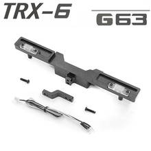 Rear Bumper with Tow Hook Lamp Light 3mm LED for TRAXXAS TRX6 G63 RC Car Accessories Parts 2024 - buy cheap