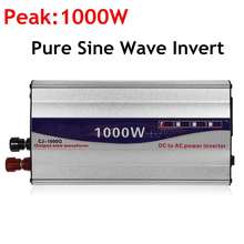 1Set LED Display 1000W Pure Sine Wave Power Inverter 12V/ 24V To 110V Converter Transformer Power Supply 2024 - buy cheap