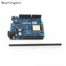 Free shipping Smart Electronics ESP-12F WeMos D1 WiFi uno based ESP8266 shield for arduino Compatible IDE diy electronics 2024 - buy cheap