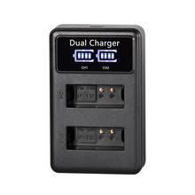 For CANON Battery USB dual charger LP-E6 LP-E6N LP-E8 LP-E10 LP-E12 USB BATTERY CHARGER 2024 - buy cheap