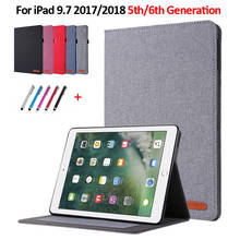 Case for iPad 9.7 Cowboy Pattern Folding Flip Stand Cover For iPad 5 6 Generation Coque for iPad 9.7 2018 2017 2024 - buy cheap