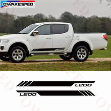 Car Sticker For Mitsubishi L200 2011-2019 Outdoor Off Road Pick-up Door Side Decor Stickers Auto Body Accessories Sport Decals 2024 - buy cheap