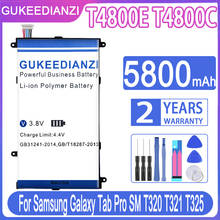 GUKEEDIANZI-Batería de repuesto para tableta Samsung Galaxy Tab Pro 5800, T4800E, T4800C, 8,4 mAh, SM, T320, T321, T325 2024 - compra barato