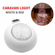 12V Car Ceiling Dome Light RV LED Interior Light Truck White Red Reading Lamp Motorhome Spot Lamp Camper Accessories Universal 2024 - buy cheap