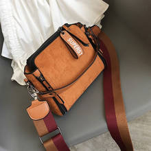 Bolsa de ombro feminina couro, bolsa casual vintage de mão 2024 - compre barato