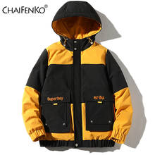 CHAIFENKO Brand Winter Down Jacket Men Windproof Thick Warm Hooded Jacket Parkas Men Autumn Fashion Streetwear Casual Coat Men 2024 - buy cheap