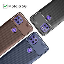 Funda protectora para motorola moto g 5g, funda trasera de silicona mate, tpu suave 2024 - compra barato