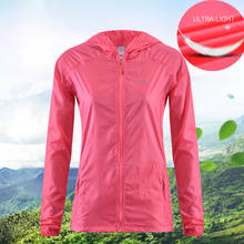 Outdoor Women Quick Dry Sportswear Anti-UV Waterproof Ultralight Thin Nylon Skin Windbreaker Running Hiking Cycling Jacket S-XL 2024 - buy cheap