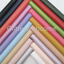 Glitterwishcome tecido de couro sintético, folhas de couro falso para laços, tamanhos a4 de 21x29cm gm612 2024 - compre barato