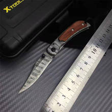 Складной карманный нож, тактические ножи для выживания, охота, кемпинг, Edc Мульти, высокая твердость 5CR15MOV, Военный нож для выживания на природе 2024 - купить недорого