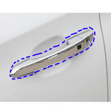 Car Styling Body Detector Inner Sticker Frame Lamp Trim ABS Chrome Door Handle 8pcs For Hyundai Tucson 2015 2016 2017 2018 2024 - buy cheap