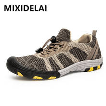 Men Sneakers Breathable Casual Shoes Men Mesh Lace-up Comfortable Outdoor Walking Footwear Fashion Wading Men Shoes Plus Size 46 2024 - buy cheap