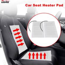 12V Car Seat Heated Cover Pad Winter Warmer Safe Heating Heater Mat Carbon Fiber Universal Off Road 4x4 Truck Auto Accessories 2024 - buy cheap