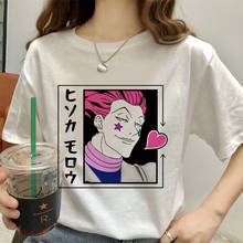 Hunter X Hunter Tshirt Trendy Tops Women 2020 Fun Cartoon Casual T-shirt Kawaii Anime Hisoka Morow Harajuku Short Sleeve Top Tee 2024 - buy cheap