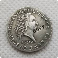 1792 USA CENTER CENT COPY commemorative coins-replica coins medal coins collectibles 2024 - buy cheap